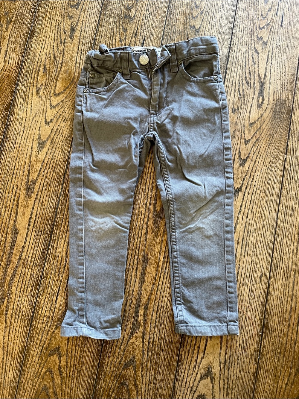 Children's Slim Fit Gray Jeans - Cherokee